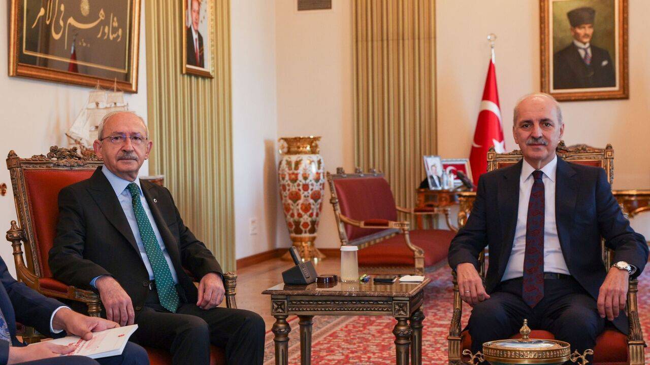 Kılıçdaroğlu, Numan Kurtulmuş u ziyaret etti