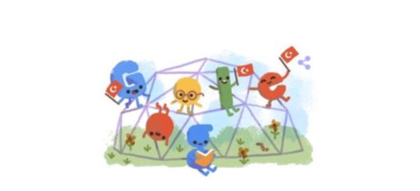 Google dan 23 Nisan a özel doodle