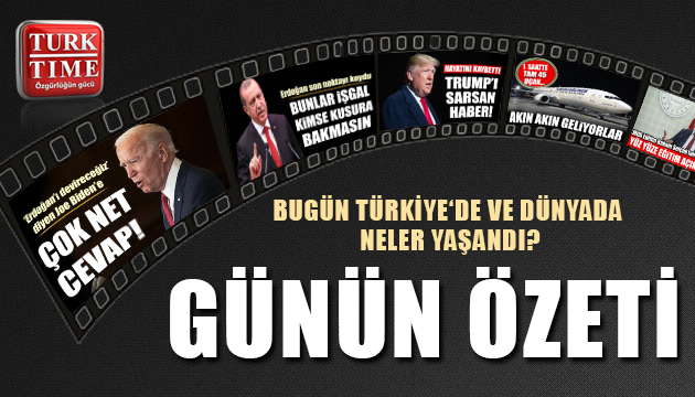 16 Ağustos 2020 / Turktime Günün Özeti