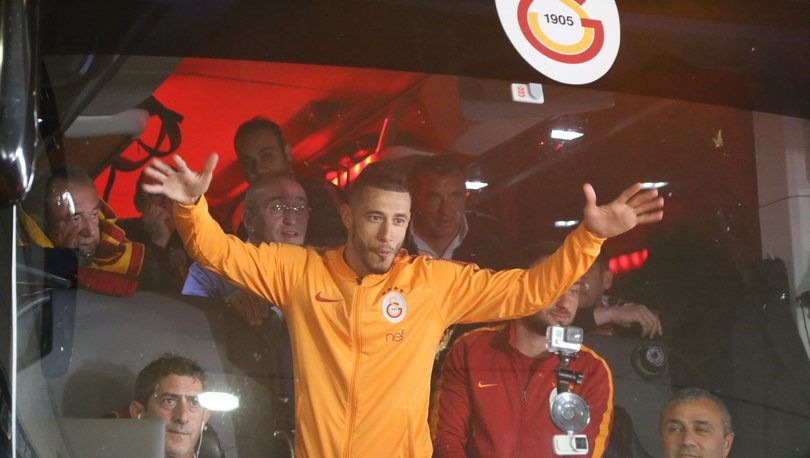 Galatasaray kafilesi Konya da