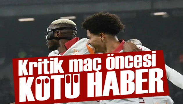Galatasaray'a �ampiyonluk ma�� �ncesi �ok!