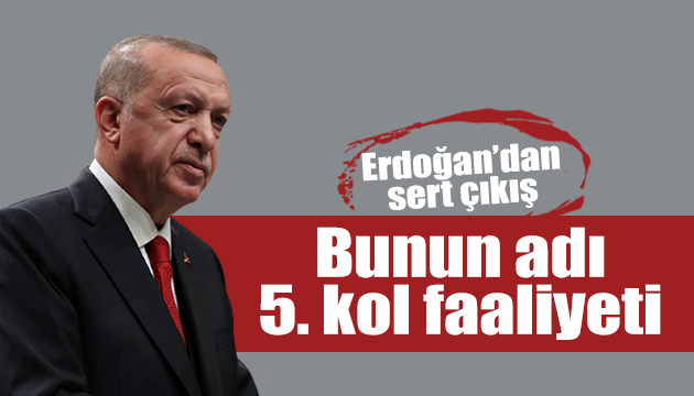 Erdoğan dan 5. kol faaliyeti değerlendirmesi