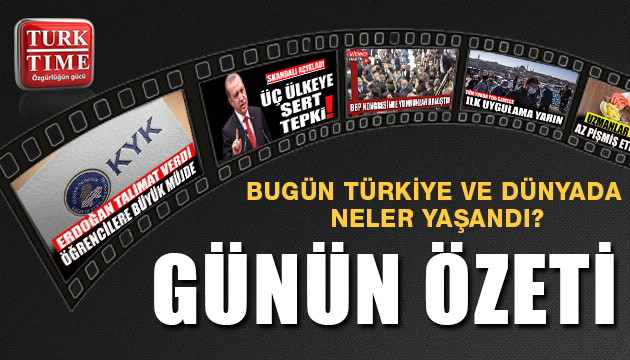 18 Ekim 2020 / Turktime Günün Özeti