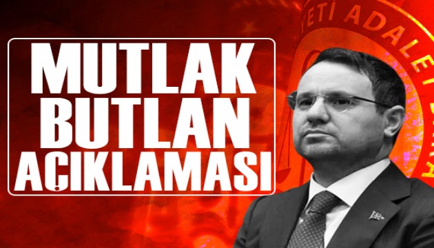Adalet Bakan� Ak�n G�rlek'ten mutlak butlan a��klamas�