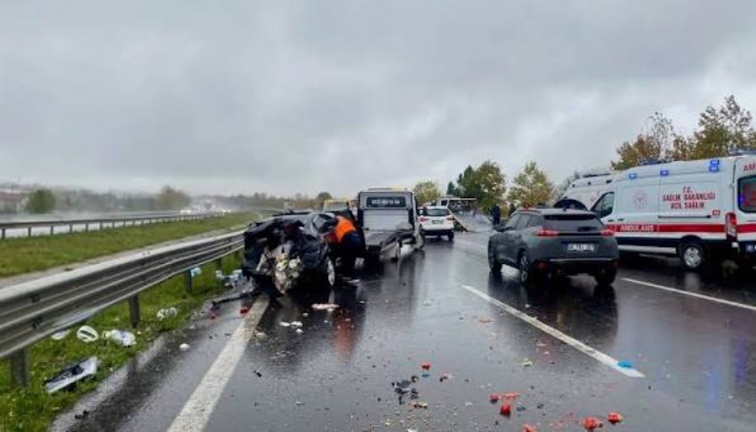 Belediye Ba�kan Vekili kaza ge�irdi