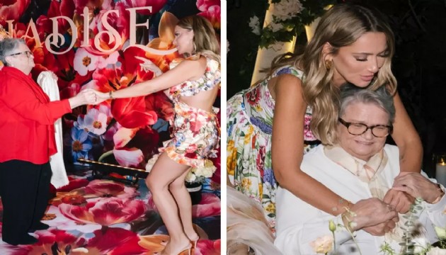 Hadise, annesinin do�um g�n�n� b�yle kutlad�