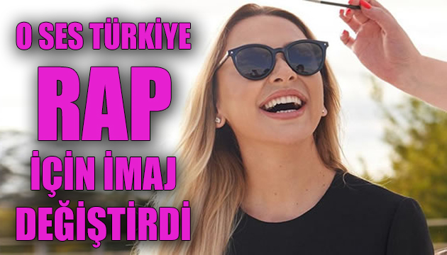 Hadise, O Ses Türkiye Rap için imaj değiştirdi