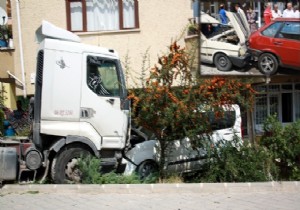 Hafriyat kamyonu, Ankara da dehşet saçtı!