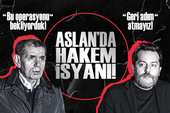Galatasaray da Başkan Özbek ve Başkanvekili Timur dan hakeme ve TFF ye isyan!