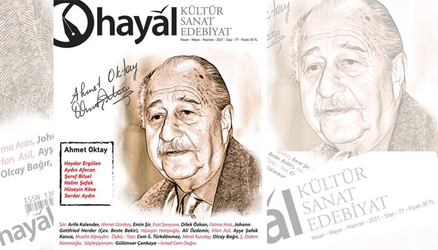 Hayal Dergisi, Ahmet Oktay lı kapağıyla çıktı