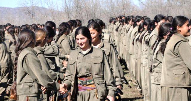 PKK nın kadın kollarına operasyon