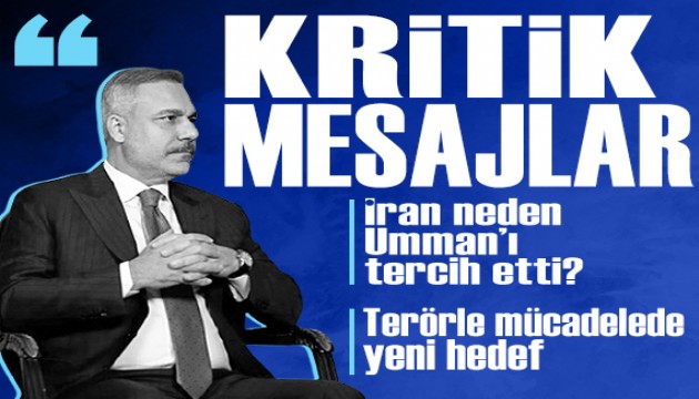�ran neden T�rkiye yerine Umman'� tercih etti? Hakan Fidan a��klad�