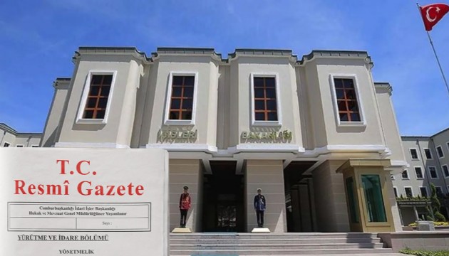 Resmi Gazete'de yay�mland�: ��i�leri Bakanl���'ndan 16 isme yeni g�rev