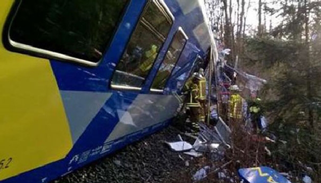 Almanya da tren kazası!