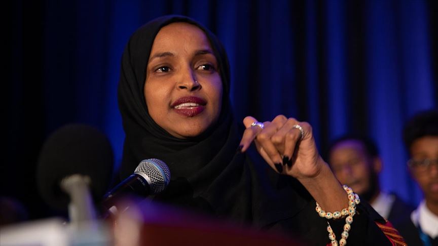 Trump tarafından hedef gösterilen Ilhan Omar a destek büyüyor