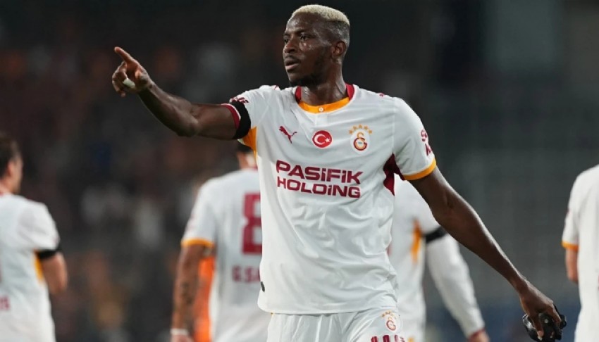 Galatasaray'da Osimhen �oku: Ma�a devam edemedi
