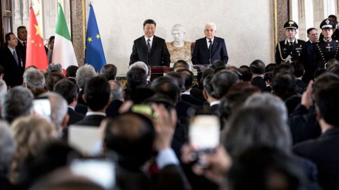 İtalya ile Çin,  Yeni İpek Yolu  için mutabakat imzaladı
