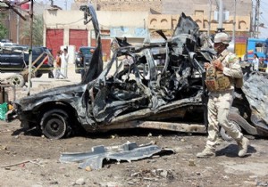 Irak Bağdat ta bombalı saldırı! 11 ölü 29 yaralı!