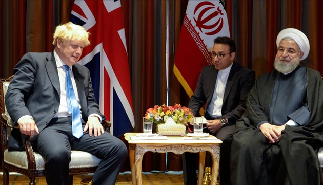 Ruhani ile Boris Johnson arasında kritik görüşme
