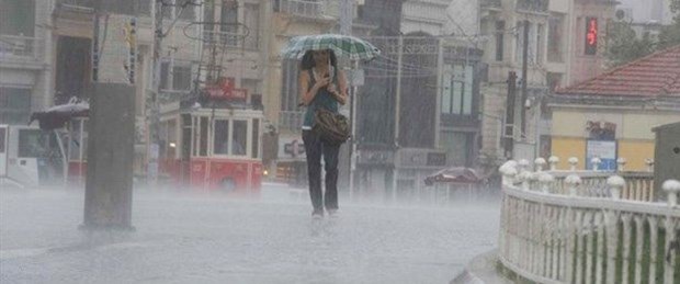 İstanbul a serin ve yağışlı hava geliyor