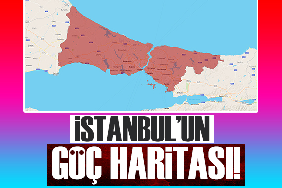 CHP li Gürsel Tekin, İstanbul daki yabancı haritasını çıkardı!