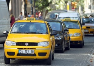 İstanbullu taksiciler 22 Eylül de kontak kapatacak!