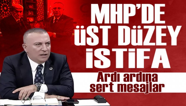 MHP Genel Ba�kan Yard�mc�s� istifa etti