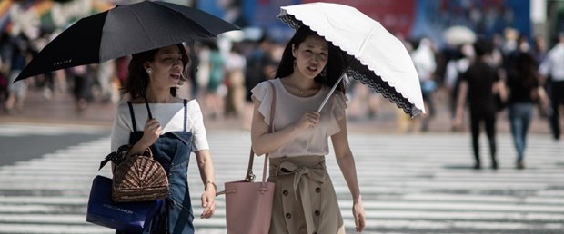Japonya  aşırıcı sıcaklarla boğuşuyor