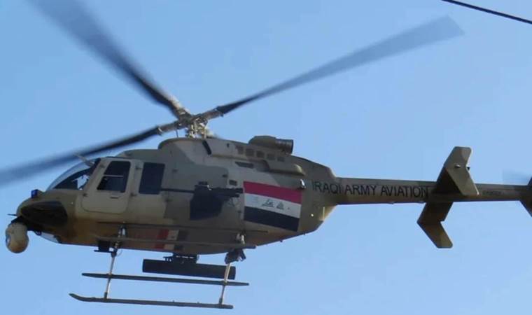 Askeri helikopter düştü: 1 ölü