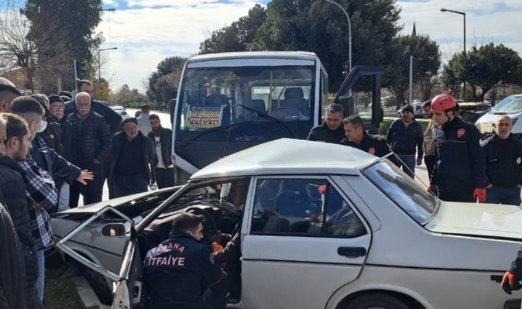 Adana da feci kaza: 9 kişi yaralı
