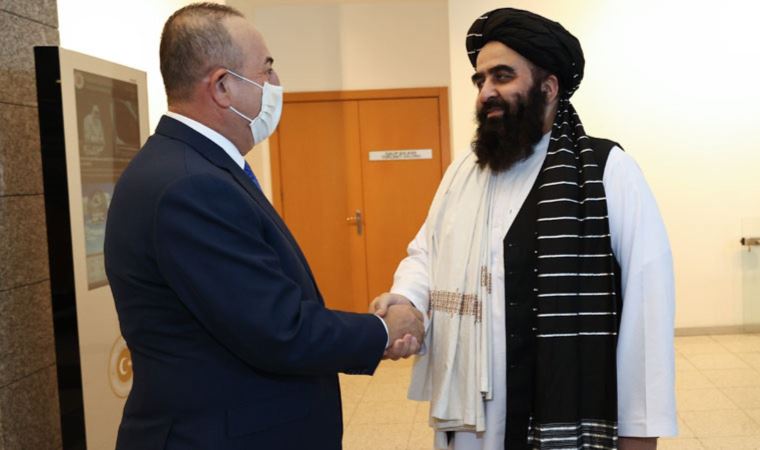 Bakan Çavuşoğlu, Afganistan Dışişleri Bakan Vekili ile görüştü!