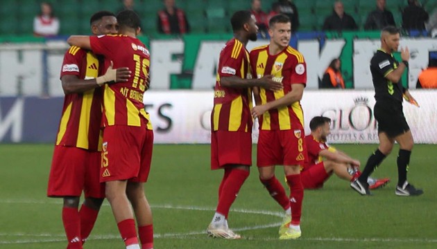 Kayserispor deplasmanda kazand