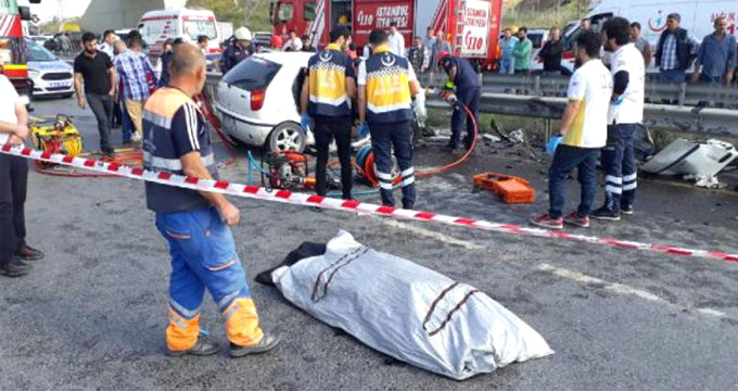 Feci kazada 3 kişi hayatını kaybetti