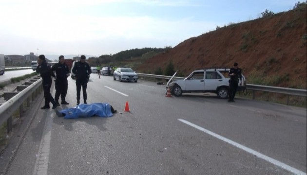 Kırıkkale de feci kaza: Olay yerinde can verdi!