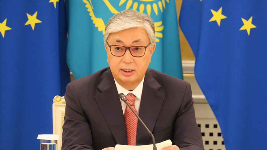 Kazakistan da Kasım Cömert Tokayev seçimi kazandı