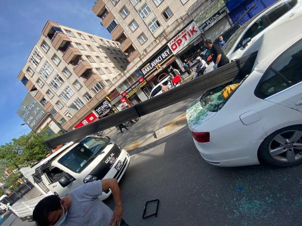 İstanbul da korkunç kaza