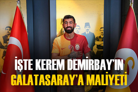 Galatasaray, Kerem Demirbay transferinin detaylarını açıkladı