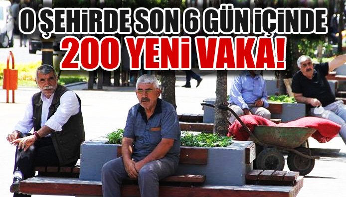 Diyarbakır’da son 6 gün: 200 yeni vaka