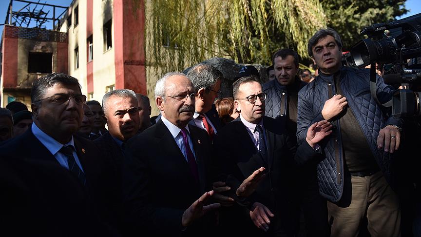 Kılıçdaroğlu Aladağ da:  Devleti akılla yönetenler, önlemleri önceden alırlar 