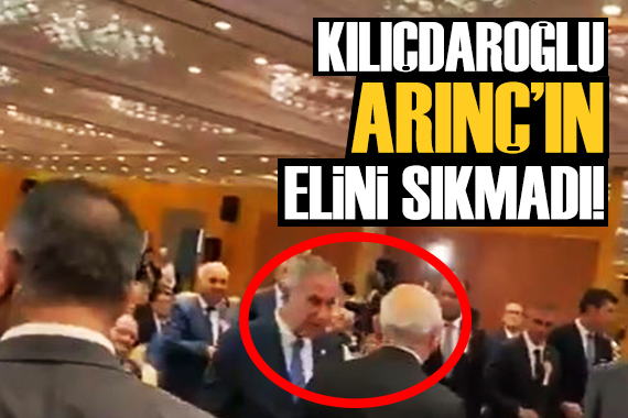 Kemal Kılıçdaroğlu, Bülent Arınç ı es geçti!
