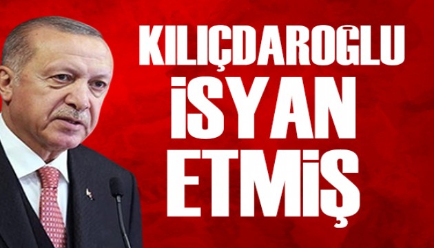 Erdoan: Kldarolu ylanlara isyan etmi