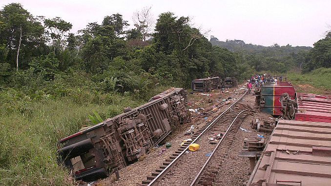 Kongo da feci tren kazası: 50 ölü