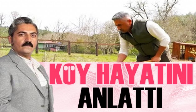 �nl� oyuncu k�y hayat�n� se�ti