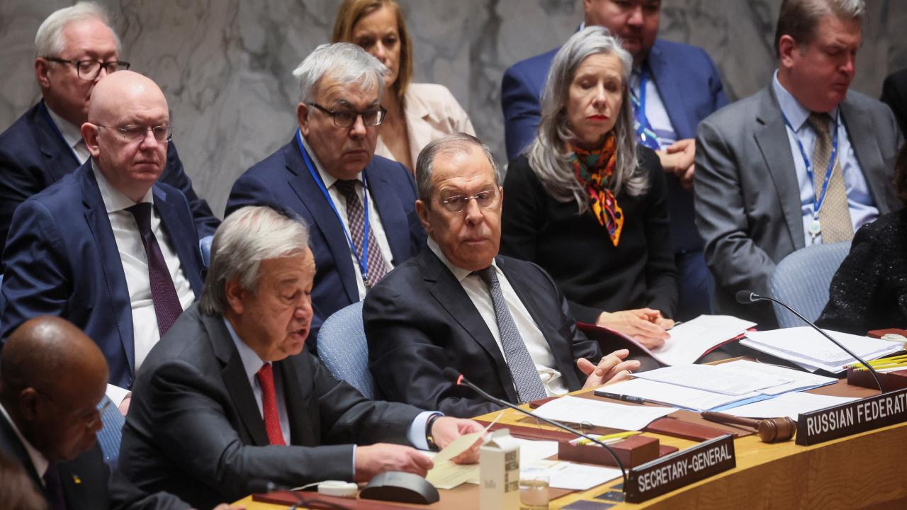 Ukrayna: Lavrov’un BMGK’ya başkanlık etmesi iki yüzlülük