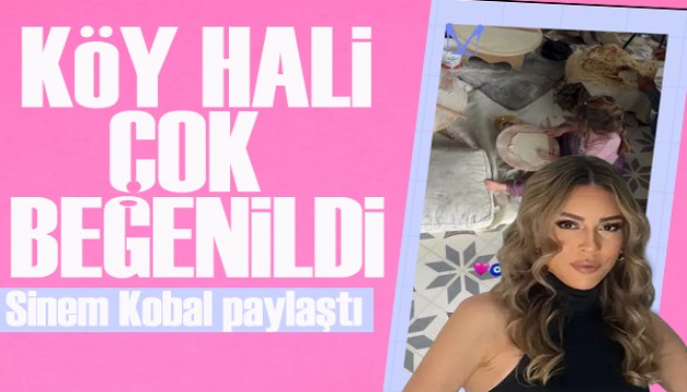 Sinem Kobal'�n k�z� babaannesiyle yufka a�t�!