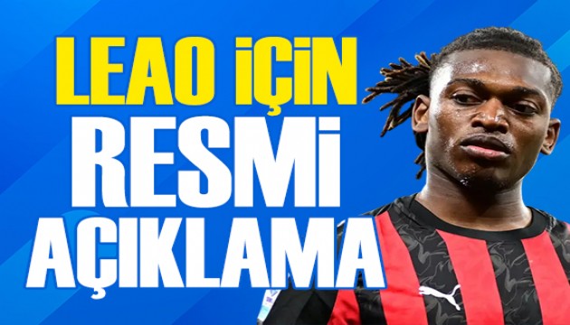 Milan'dan Leao i�in resmi a��klama