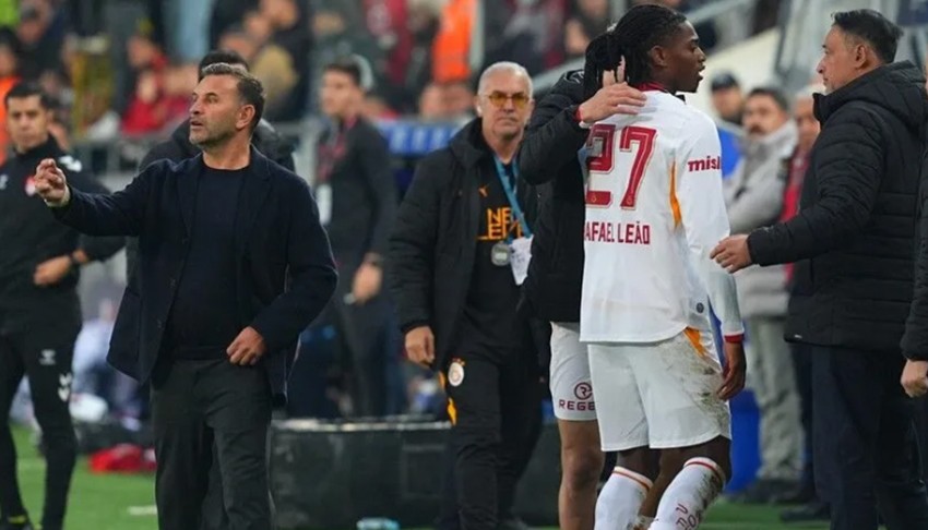 Galatasaray'dan Leao a��klamas�