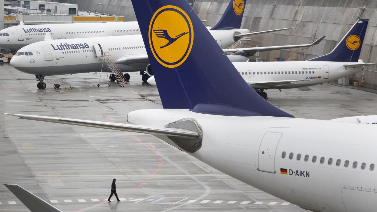Lufthansa nın yer hizmetleri personeli 3 günlük greve gidecek