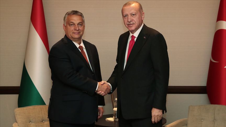 Erdoğan, Victor Orban ı kabul etti