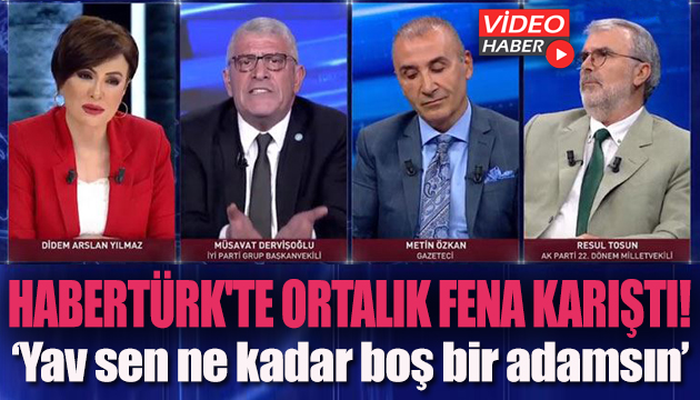 Habertürk te ortalık fena karıştı!